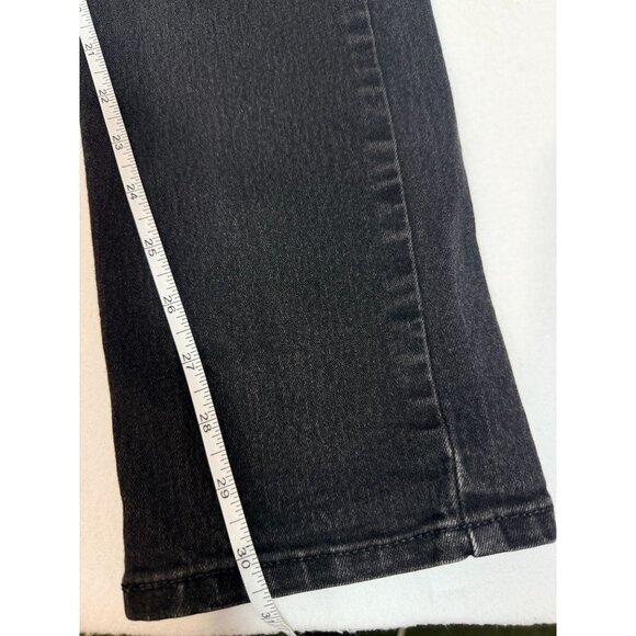 Denizen Levi's 216 Slim Jeans Men's W32 L32 Black Stretch Denim Faded Distressed - Picture 14 of 16